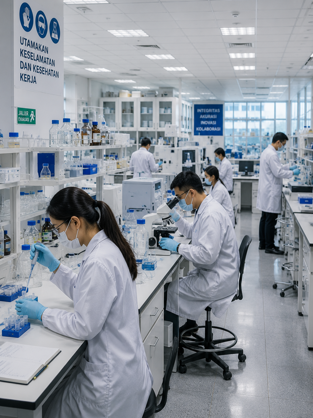 laboratorium & institusi